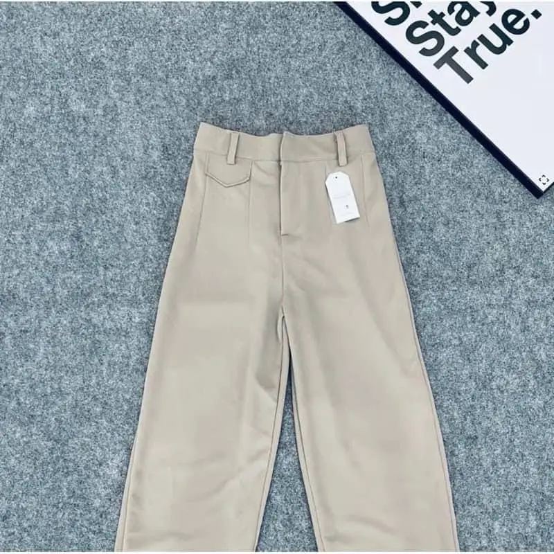 ORO PANTS CELANA PANJANG WANITA HIGHWAIST KULOT LOOSE PANTS KNIT PREMIUM Karet