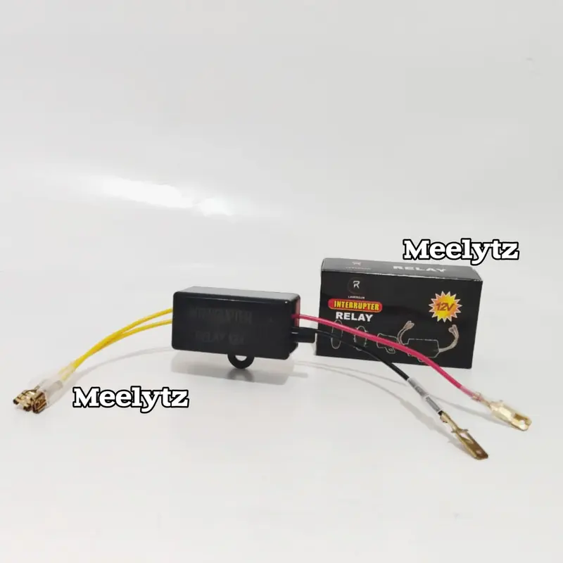 RELAY KLAKSON DC 12volt  Putus Putus  setelan Universal 2