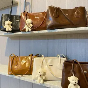 Shafeeya, shellabags Taswanita Tasselmpang dan Shoulderbags dengan Desain Lucu Beruang dan Material Berkualitas Tinggi