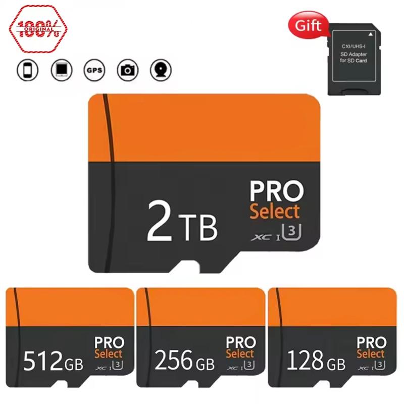 64GB Micro TF/SD Card 512GB Reliable Performance SD Cards 256GB Memory Card TF…
