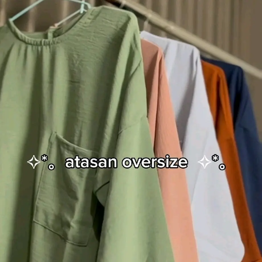 ATASAN OVERSIZE  POLOS CRINKLE AIRFLOWW PREMIUM LENGAN 7/8  WANITA TERBARU / KAOS JUMBO WANITA Nyaman