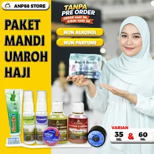 ANP88 - Set Perlengkapan Mandi Haji & Umroh An-Nadhziif / Set Alat Mandi An-Nadhziif / Perlengkapan Mandi / Perlengkapan Mandi 1 Paket An-Nadhziif / Perlengkapan Mandi Jamaah Haji & Umroh An-Nadhziif
