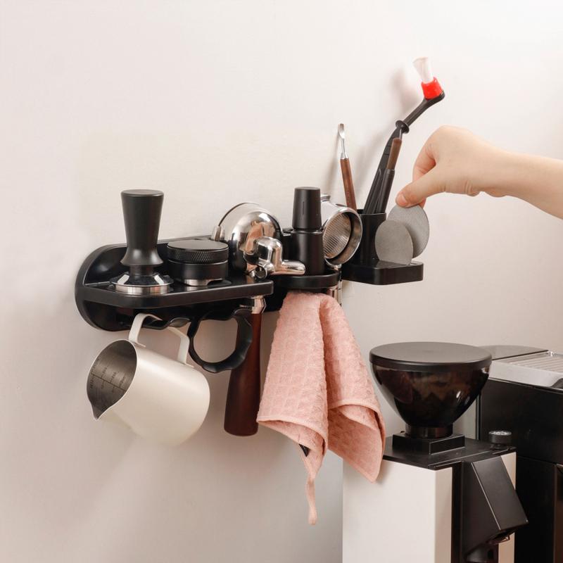 Product Introduction of Wall-mounted coffee filter holder, waterproof ABS holder, Espresso machine, handle group, wall mounted, Rack51/54/58MM 31