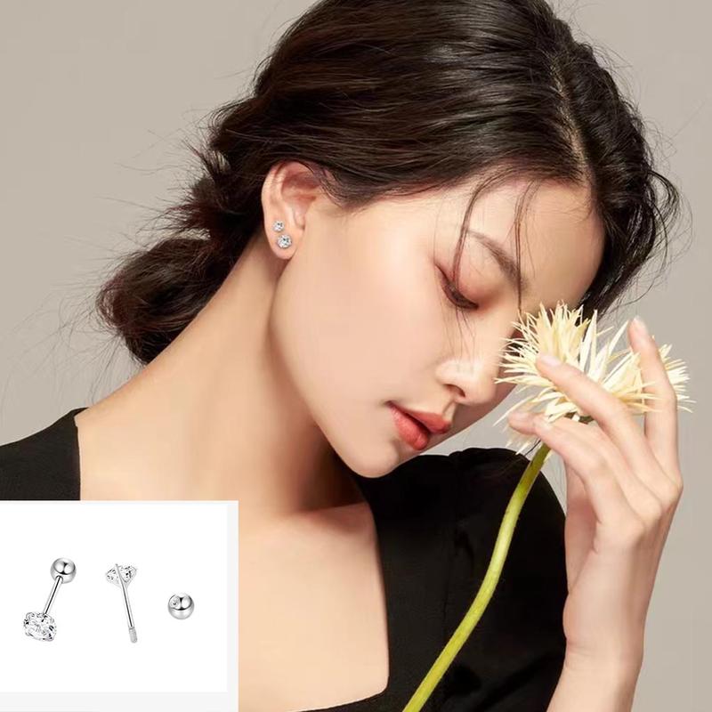 Single piece personalized, fashionable, and versatile threaded earrings for both men and women 2