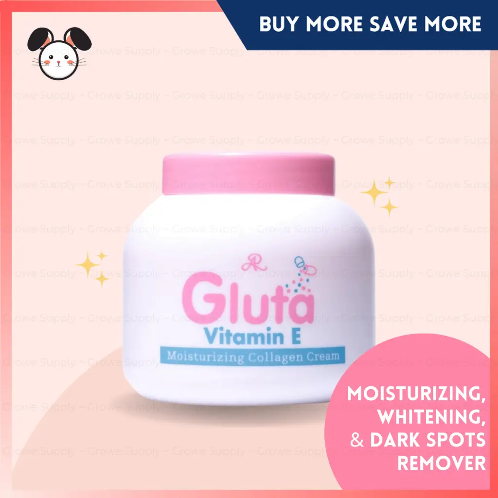 [SG INSTOCK] AR Gluta Vitamin E Collagen Cream - Moisturize Dry & Irritated Skin, Reduce Visibility of Scars, Whiten Skin - Moisture