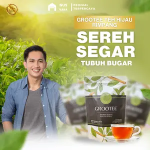 Grootee Teh Herbal Rimpang Sere Kunyit Jahe Plus Lemon Resep Zaidul Akbar