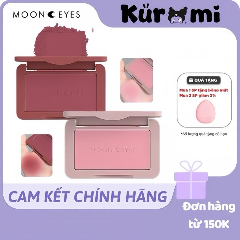 [MUA 3 GIẢM 2%] Phấn Má Hồng Moon eyes Color Dạng Bột Romantic Collector Ins Matte Mịn Trang Điểm Tự Nhiên Lâu 6,5g Mỹ Phẩm mooneyes LA03