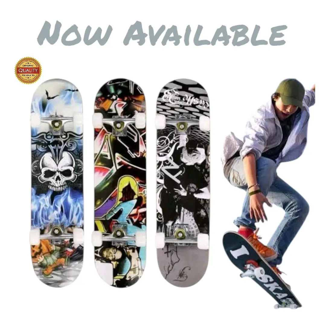 SKATBOARD MUDA SUDAH TERPASANG RODA OLAHRAGA SPORT