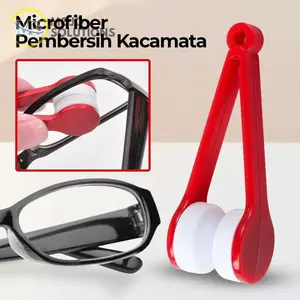[CUCI GUDANG] Pembersih Kacamata Klip Microfiber Glass Wiper Cleaner Multifunction - TVA45