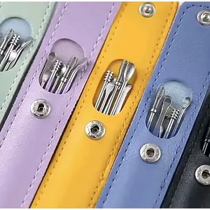 Alat Pembersih Kuping 6in1 Pouch Cantik Ear Removal Korek Kotoran Telingga Telinga