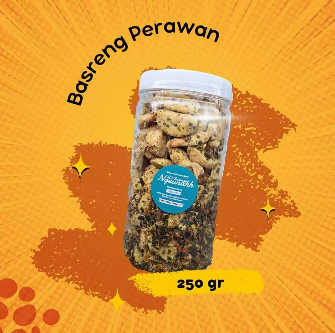 Basreng daun jeruk ngeunah (3 variant)