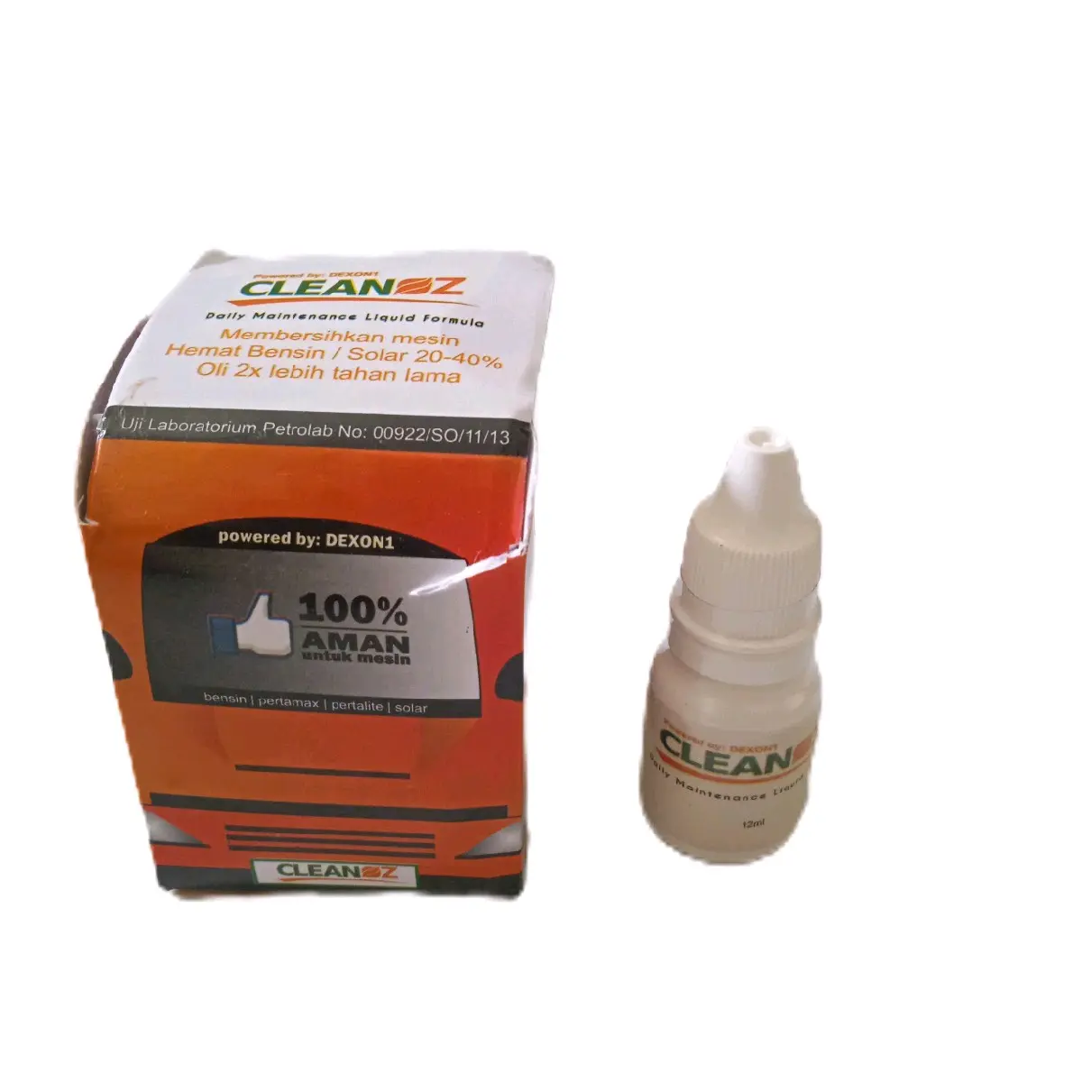 cleanoz untuk membersihkan kerak di piston