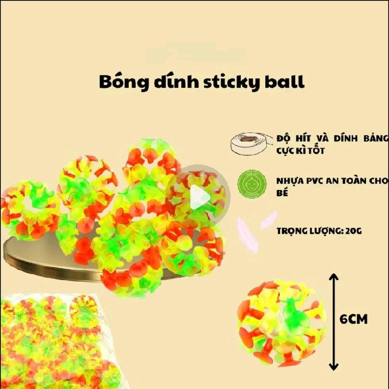 Bóng dính sticky ball, bóng ném dính