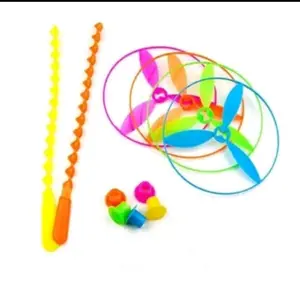 10 PCS MAINAN ANAK UVO MELAYANG BAHAN PLASTIK