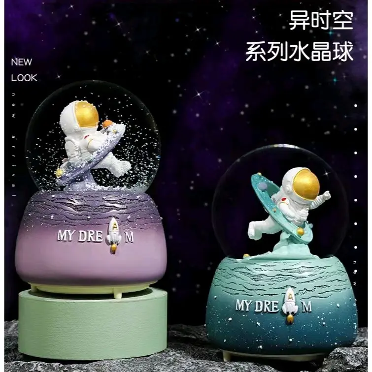 snowball otomatis teddy bear kotak musik love story lampu tidur 4