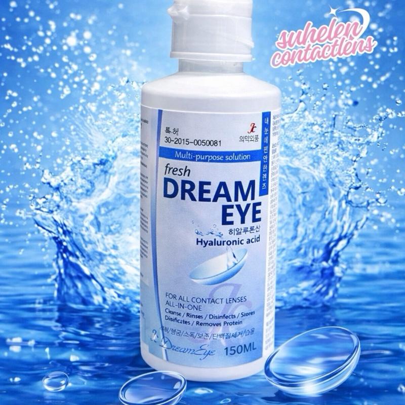 DUNG DỊCH Nước Ngâm Lens AQUA ,B5 chai nhỏ 160ml và 150ml cỡ nhỏ bảo quản lens và làm mềm lens