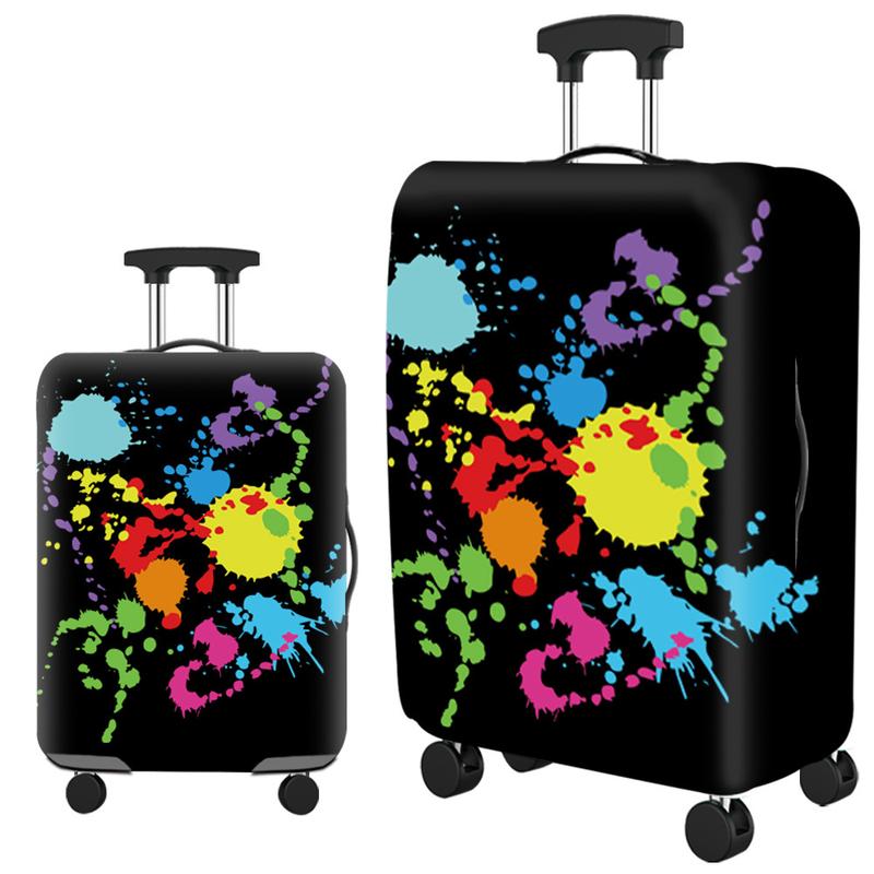 Product Introduction of Elastic Luggage Cover Motif / Sarung Penutup Pelindung Koper Corak Elastis Scretch 14