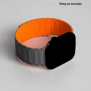 Correa de reloj de silicona, Correa de reloj magnética para Apple Watch Ultra 2 49mm 42mm 46mm 44mm 45mm 40mm 41mm, Accesorios para relojes inteligentes, Wearable