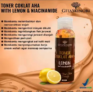 BPOM 100ML TONER KELUPAS TONER COKLAT AHA TONER WAJAH TONER BADAN