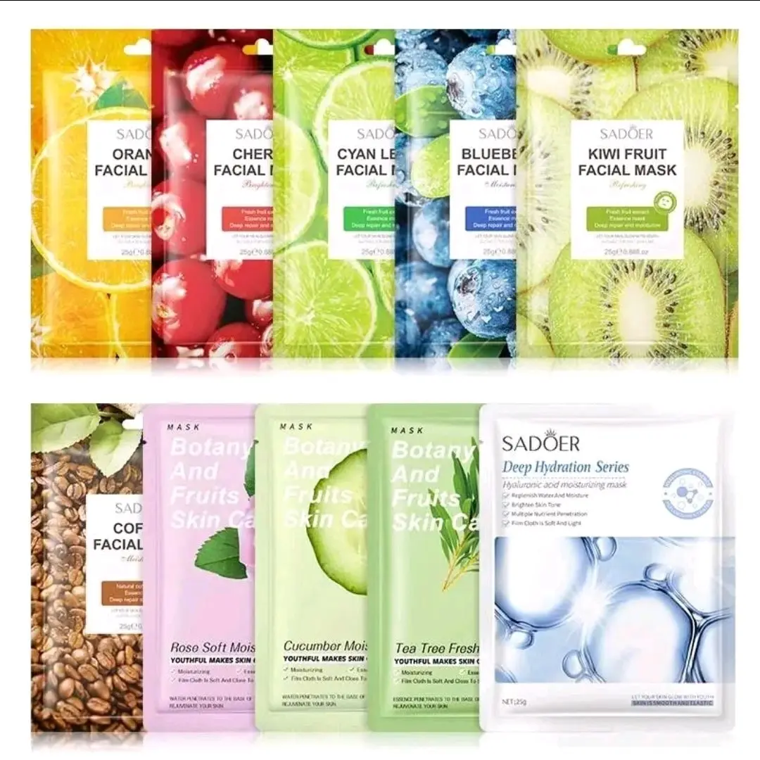 Korea Beauty Face Masks - All Skin Types