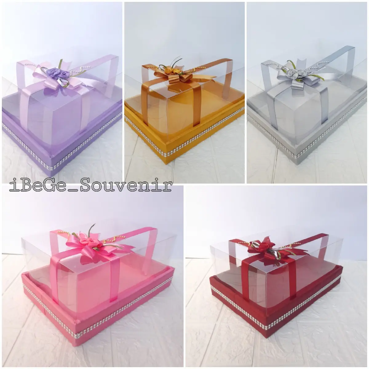 KOTAK HANTARAN SESERAHAN PERNIKAHAN UKURAN S 40x20x12 cm