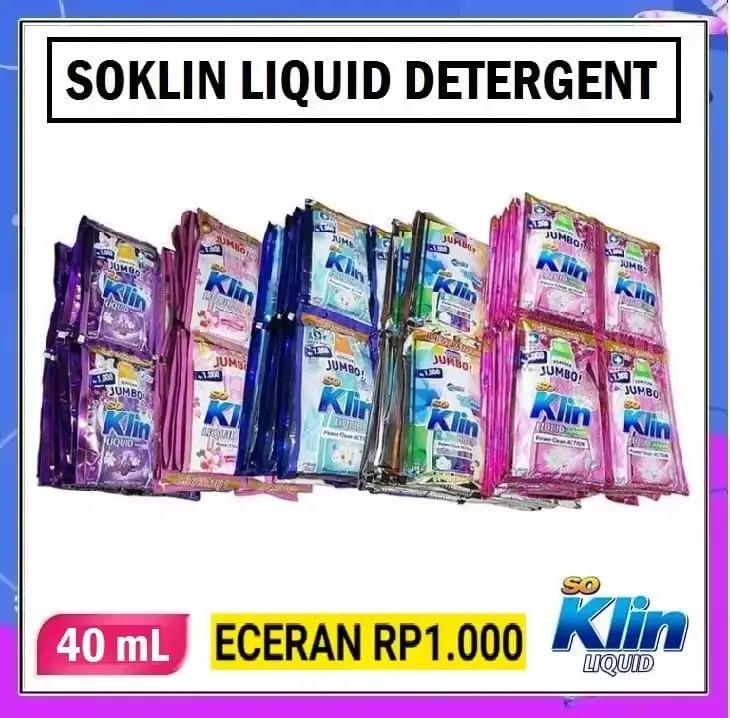 SOKLIN LIQUID JUMBO 40 mL BELI 6 GRATIS 1 Pcs 0