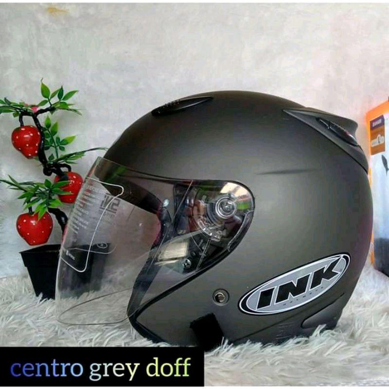 HELM INK CENTRO GRADE ORI FREE STIKER INK, FREE BUBLE WRAP, SUDAH BER ...