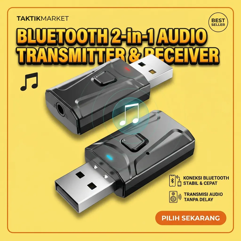 USB Audio Bluetooth 5.0 Receiver Transmitter Adaptor