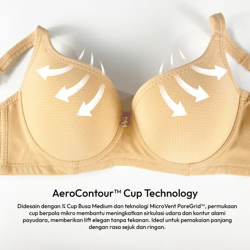 Elena wired Bra kawat Pakaian Dalam Wanita Busa Tipis 34B - 40B E 24408 4