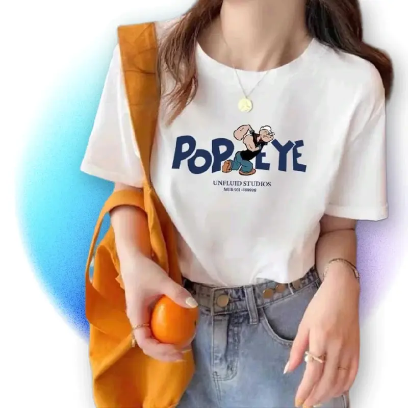 Endyboy2 Baju Kaos pria dewasa / Baju Kaos pria oblong Distro Terbaru POPAYE Kaos Distro unisex bung Keren baju  kaos semi katun 24s bajupria 1