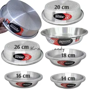 Maspion Saringan Santan Kelapa Bahan Alumunium Maspion LJawa ukuran 14-24cm Saringan Bahan Stainless Serbaguna untuk Masak dan Makan