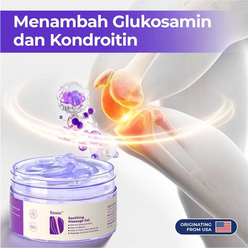 Kreain  Krim Kolagen Sendi, Menenangkan Nyeri Tulang Sendi, Krim Perbaikan Koreksi Deformasi 6
