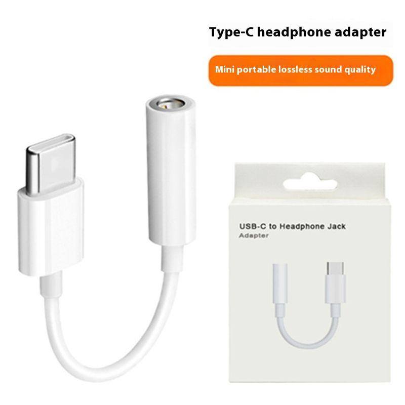 Đầu chuyển Type C sang 3.5mm thiết kế chắc chắn chống uốn gãy dễ cắm rút, bộ chuyển tai nghe tiện lợi cho sử dụng tại nhà văn phòng khi nghe gọi xem video