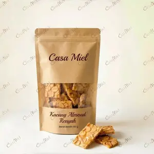 Kemasan Sedang – Almond Crispy Premium Renyah & Praktis, Teman Camilan Sehari-hari