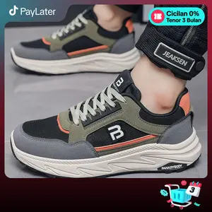 PANARYBODY Sepatu Pria Model Casual Sneakers Cowok Sporty Fashion Sepatu Kuliah Jalan Santai QN2108