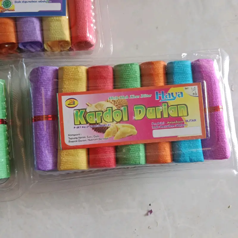 kardol buah haya rasa durian. 0