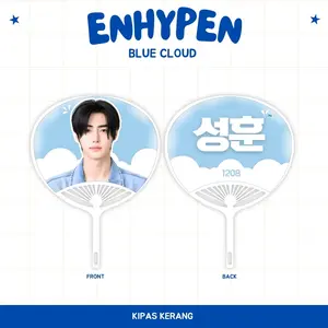 KIPAS TANGAN ENGENE KERANG UCHIWA FAN IDOL KPOP UNOFFICIAL HEESEUNG JUNGWON JAY JAKE SUNOO SUNGHOON