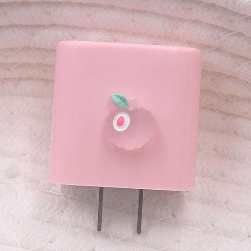 Product Introduction of Bảo vệ cáp màu hồng đào anh đào cho iPhone / iPad 18W / 20W, vỏ sạc nhanh, vỏ bảo vệ, phụ kiện đường dữ liệu 21