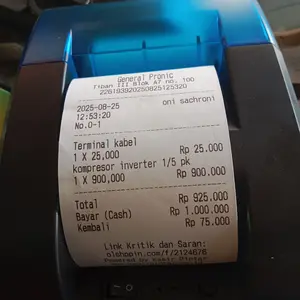 ECOPRINT Printer Bluetooth Kasir POS58 [Usb+Bluetooth+Rj11] printer kasir printer  resi