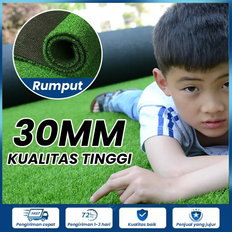 Rumput sintetis swiss 3cm - ukuran 100cm x 500cm Hijau rumput  sintetis Artificial Grass Lawn rumput  sintetis  teras  rumah rumput rumput  halaman  rumah grass rumput  properti rumput  taman  rumah rumput  sintetis Karpet Rumput Sintetis Rumput Sintetis 1