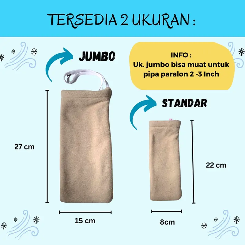 SARINGAN KERAN AIR KAIN FLANEL / FILTER BAG TERMURAH DAN EFEKTIF 1