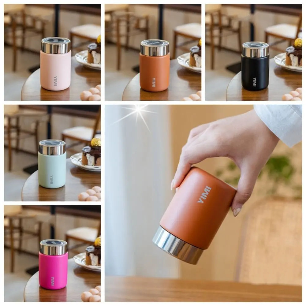 Thermal Pot 316 Stainless Steel Mini Stainless Steel Thermos Mug Insulated Keep Warm 230ml Portable Vacuum Flask Portable 230ml Mini Thermal Water Bottle Children Girls Boy Drinkware Bottled