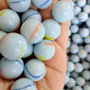 (50pcs)Kelereng Gundu motif putih susu/Mainan Kelereng/mainan jadul viral