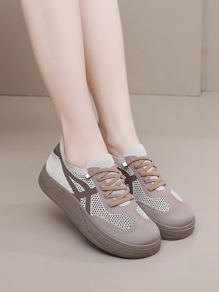 Product Introduction of 2025 summer new women's casual shoes Breathable mesh surface comfortable shoes for many occasions can be worn shoes 10