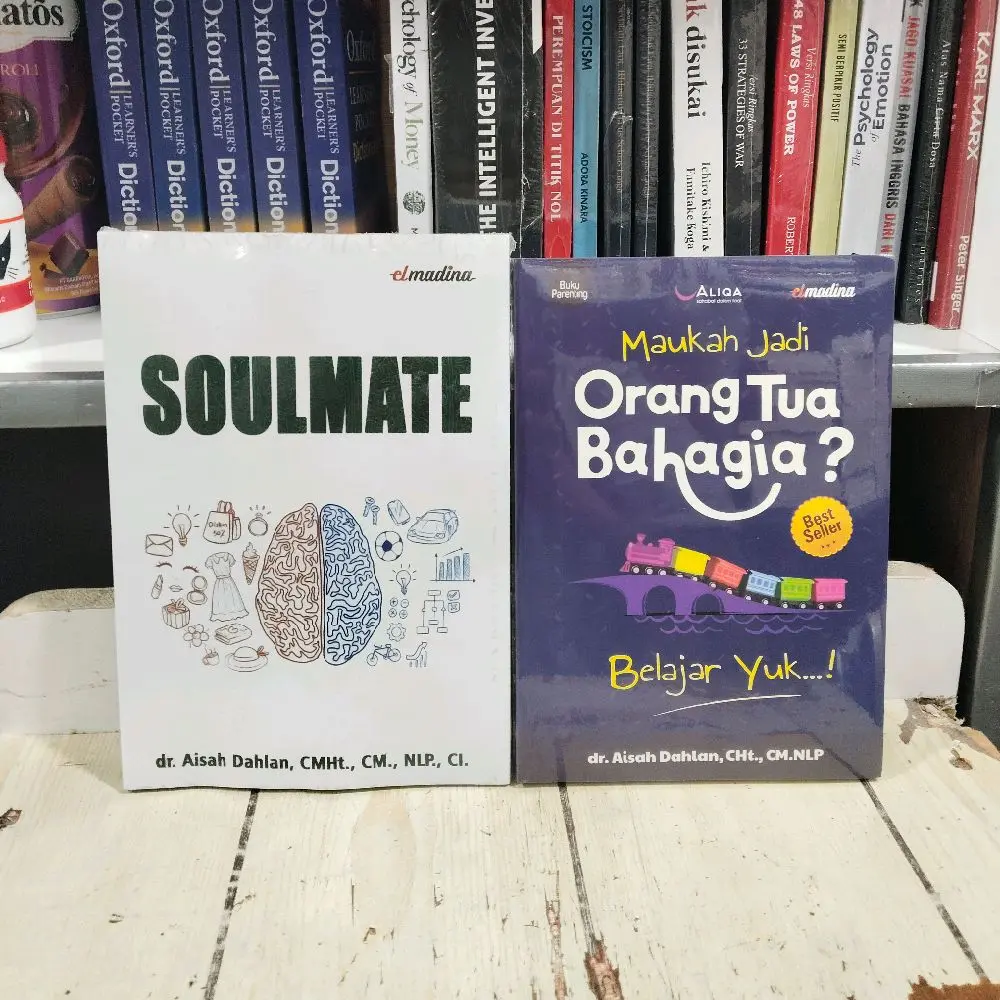PAKET 2 BUKU SOULMATE - MAUKAH JADI ORANG TUA BAHAGIA BY AISAH DAHLAN
