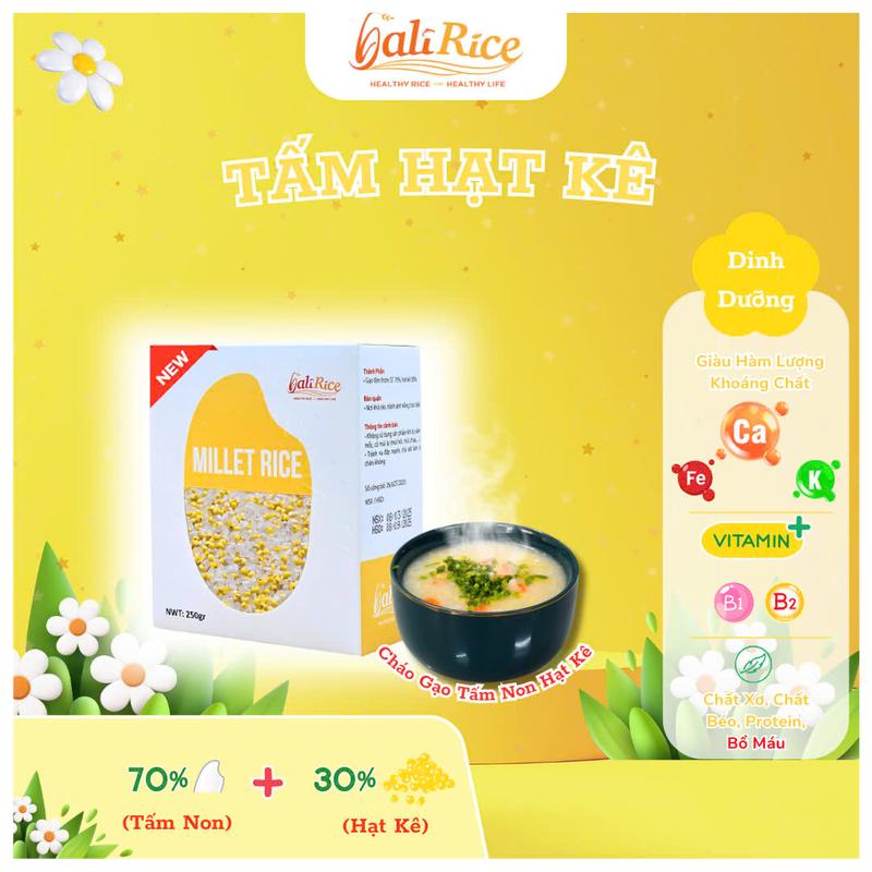 [BALIRICE] Set gồm 5 hộp (Khi mua 1 Set Tặng 1kg Tấm Thơm) Gạo Tấm Non Mix Hạt Dinh Dưỡng - Thương Hiệu BaliRice 2
