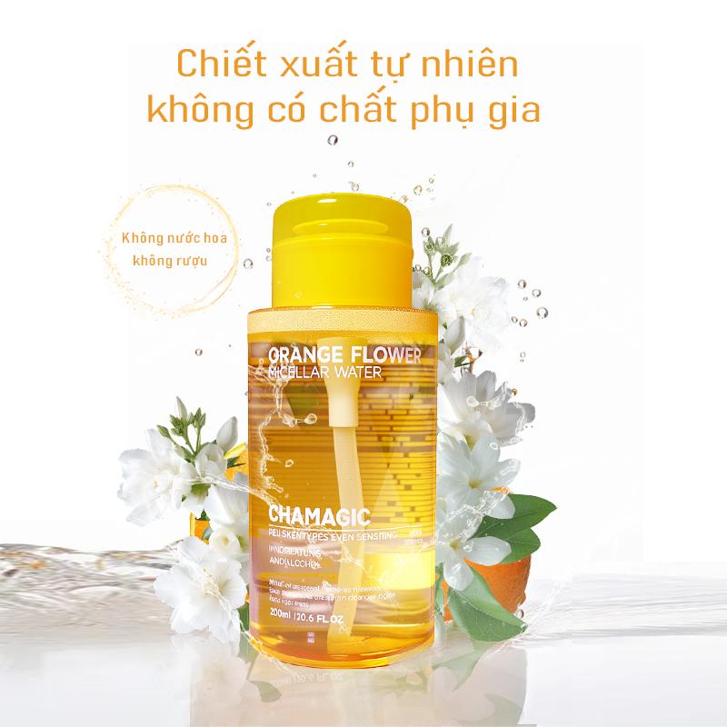 Hoa Cam Chống Lão Hóa, Micellar, Làm Dịu Da, Kiểm Soát Dầu, Tẩy Trang, Tất Cả Trong Một, Thích Hợp Cho Mọi Loại Da, Đặc Biệt Cho Da Nhạy Cảm Và Da Mụn, Thân Thiện. Không có cồn