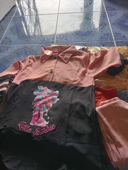Product Review of Setelan Anak Berbie Bahan Crinkle Air Flow Kekinian // Setelan Anak Perempuan Terlaris Dan Viral Little Barbie Set Kids Lengan panjang Motif Fashion Lucu from _**_ 0