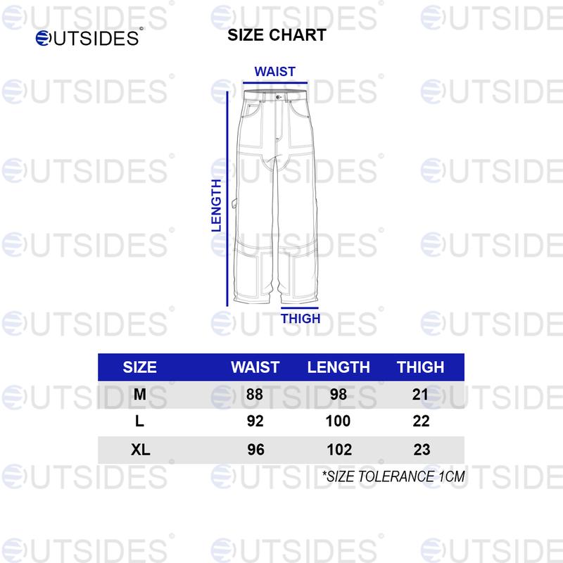 Product Introduction of OUTSIDES DOUBLE TAPE LOST KOREAN STYLE - BAGYPANTS Celana Wanita 0