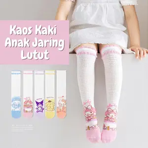 Kaos Kaki Kuromi Melody Cinnamorol Kitty Hello Anak Lolita Sebetis Sanrio ST0147 Fashion